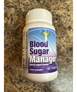 NATURE&#39;S WAY BLOOD SUGAR MANAGER 60 tablets Exp 11/26 - $11.88