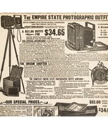 1900 Empire State Camera Advertisement Victorian Sears Roebuck 5.25 x 7&quot;  - $27.32 CAD