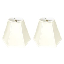 Royal Designs, Inc. Hexagon Basic Lamp Shade, BS-733-16EG-2, Eggshell, 8 x 16 x  - $2,908.72 MXN