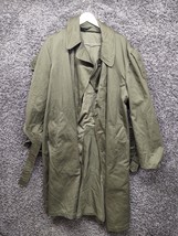 ** Vintage Military Trench Coat Outer Shell RE 21676 2198064 Large Regular - £22.06 GBP