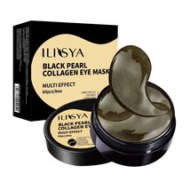 Black Pearl Eye Mask Hydrating Dark Circles Anti Wrinkles Puffiness Eyes Patches - £15.60 GBP