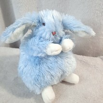 Bunnies by the Bay plush Blue bunny Rabbit Bleu stuffed animal Wee friend 2012 - £25.48 GBP