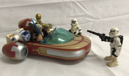 Star Wars Galactic Heroes Mos Eisley Skywalker Kenobi Playskool Hasbro 2011 Lot - £33.74 GBP