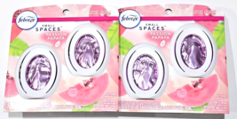 2 Packs Of 2 Febreze Small Spaces Limited Edition Passion Papaya Air Freshener