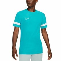 Nike Dri-FIT Academy Men&#39;s Short-Sleeve Soccer Top in Aquamarine-Size Small - $21.97
