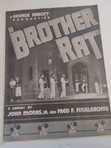 Brother Rat Souvenir Program George Abbott Production - £13.96 GBP