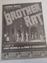 Brother Rat Souvenir Program George Abbott Production - £13.74 GBP