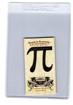 2009 Allen &amp; Ginter Mini World&#39;s Biggest Hoaxes Alabama Changes Value of Pi - £1.16 GBP