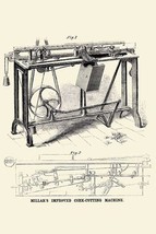 Millar&#39;s Improved Cork Cutting Machine 20 x 30 Poster - $36.22 CAD