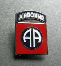 ARMY 82ND AIRBORNE DIVISION LAPEL PIN 10/16th X 14/16th inch - $5.36