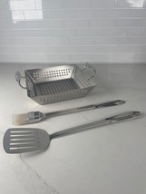 All-Clad Outdoor SS  Deep Square Outdoor Pan. 600 F w/BBQ Spatula &amp; BBQ ... - $79.99