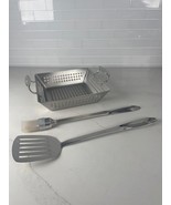 All-Clad Outdoor SS  Deep Square Outdoor Pan. 600 F w/BBQ Spatula &amp; BBQ ... - $109.40 CAD