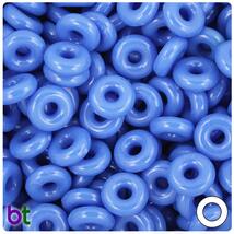 BeadTin Periwinkle Opaque 14mm Ring Craft Beads (100pcs) - $3.39
