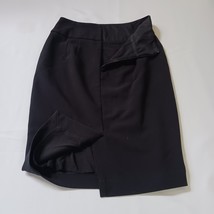 The Limited RN#54874 Women's Black Rear Zipper & Slit Skirt Size 6 image 2