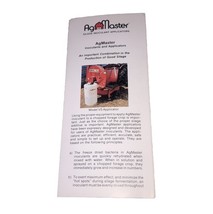 Age master Silage Inoculant Applicators 1984 Miles Laboratories Pamphlet - $150.74 MXN