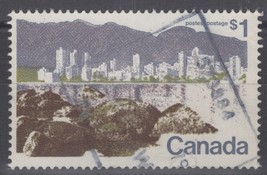 ZAYIX - 1972 Canada 600 Used - $1 Vancouver City Scene - 060222S151 - $1.60