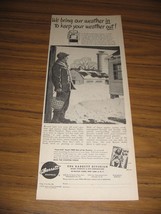 1948 Print Ad Barrett Roofings Farmer,Barn,Snow,Silo New York,NY - $13.39