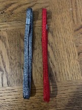 Girls Silver And Red Headbands - £6.87 GBP