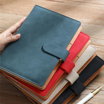 Vintage PU Leather Cover Journals Notebook LINED Paper Diary Planner Wit... - $19.99