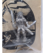 Stardock Fantasy Barbarian Hero Ral Partha 1977 Metal Miniature 1&quot; - €43,00 EUR