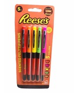 Reese&#39;s Scented Felt-Tip Pens - New, Sealed Package - 5 Colors! - $15.94 CAD