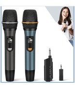 Handheld Wireless Microphone System With 2 Mics And Receiver With 160 Ft... - $746.75 MXN