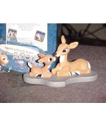 Enesco Rudolph Mom Always Perfect In Mom&#39;s Eyes Figurine MIB #112067 Rare - €213,46 EUR