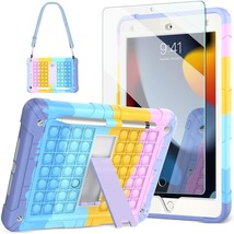Ipad 9Th/8Th/7Th Generation Case 10.2 With 9H Tempered Glass Screen Protector Pe - £43.95 GBP