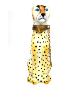 Limoges Peint Main Cheetah Pill Box Trinket Chamant Exclusive 3-3/8&quot; 28g - $148.12