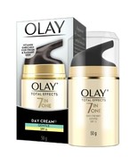 2 X 50G New Olay Total Effects 7 in One SPF 15 Anti Aging Day Cream Normal - $57.92
