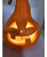 vtg 1993 Foam Pumpkin Light Up Halloween Jack Of Lantern - $42.99