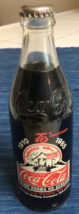 1985 Bakersfield 75TH Anniversary Thirst Knows No Season 10 Oz Coca Cola Bottle - £18.85 GBP