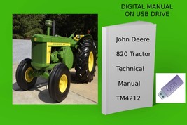 John Deere 820 Tractor Technical Manual TM4212 - £15.38 GBP+