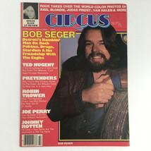 Circus Magazine May 27 1980 Bob Seger, Grace Slick &amp; Van Halen Poster No Label - £20.80 GBP