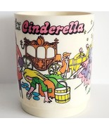 1970s Cinderella Plastic Mug Deka USA Non Disney Vintage Coffee Cup - $22.99