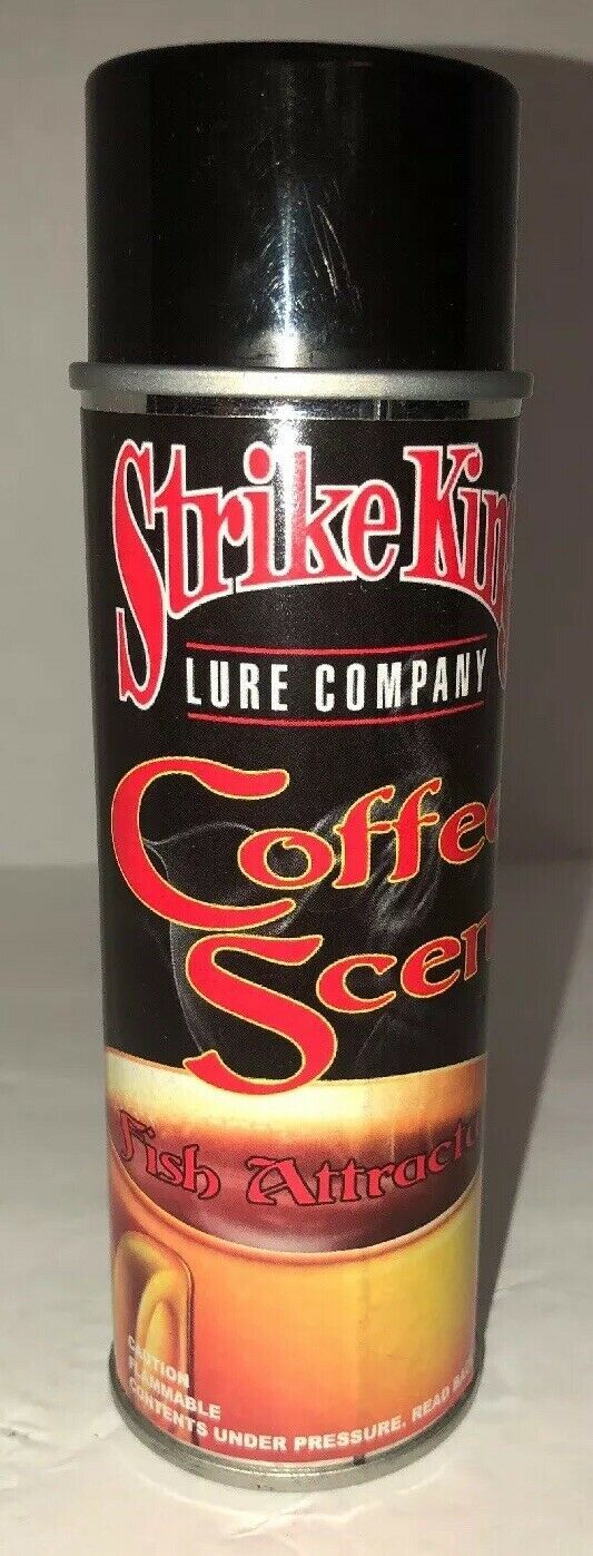Famous Very Rare Strike King Lure Company Coffee Scent Fish Attractant 6 oz (1) - £62.20 GBP