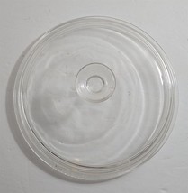 Vintage Clear Glass Corning NY USA 33 8 3/4&quot; Round Casserole Replacement Lid #13 - $18.81