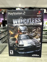 Wreckless: The Yakuza Missions (Sony PlayStation 2, 2002) PS2 Complete! - £8.22 GBP