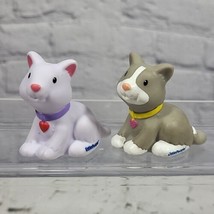 Fisher-Price Little People Kitty Cat Figures Dollhouse Pets Lot Of 2  - £9.51 GBP