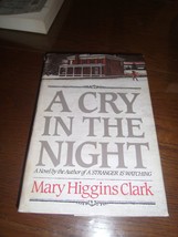 A Cry In the Night Mary Higgins Clark HCDJ BCE Gutter Seam Code O18 Copy 1982 - £10.99 GBP