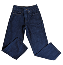 TOPSHOP Boutique Womens Sz 0 Dark Wash Denim Boy Cropped Ankle Jeans - £27.92 GBP