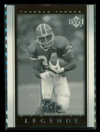Primary image for 2000 Upper Deck Legends #93 Thurman Thomas TCL 747/2500 Buffalo Bills Football