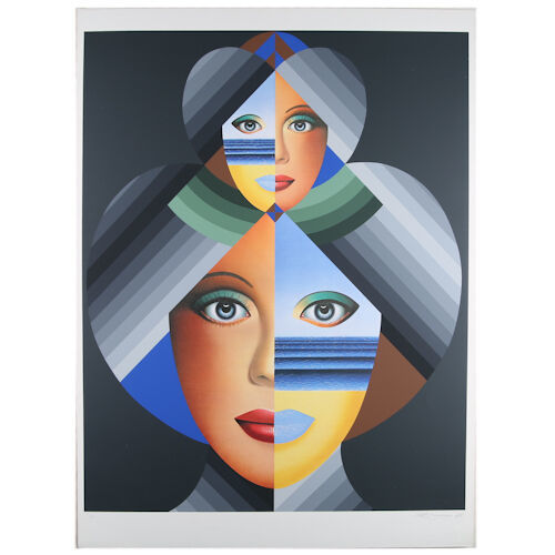 &quot;Liberated Desire&quot; by Anthony Gray Signed Silkscreen Print 26 1/2&quot;x36&quot; - £445.72 GBP
