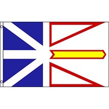Vista Flags 3x5 Newfoundland and Labrador Canada Flag Canadian Province Banner P - £3.85 GBP