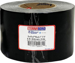 Eternabond EB-RB040-50R Roof Seal, Black, 4 Inch X 50 Feet - $96.49