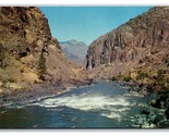 Snake River Grand Canyon Idaho ID Oregon OR UNP Chrome Postcard N25 - $3.36