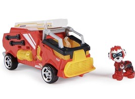 Paw Patrol The Mighty Movie Marshall Fire Truck With Marshall Mighty Pups - £19.60 GBP