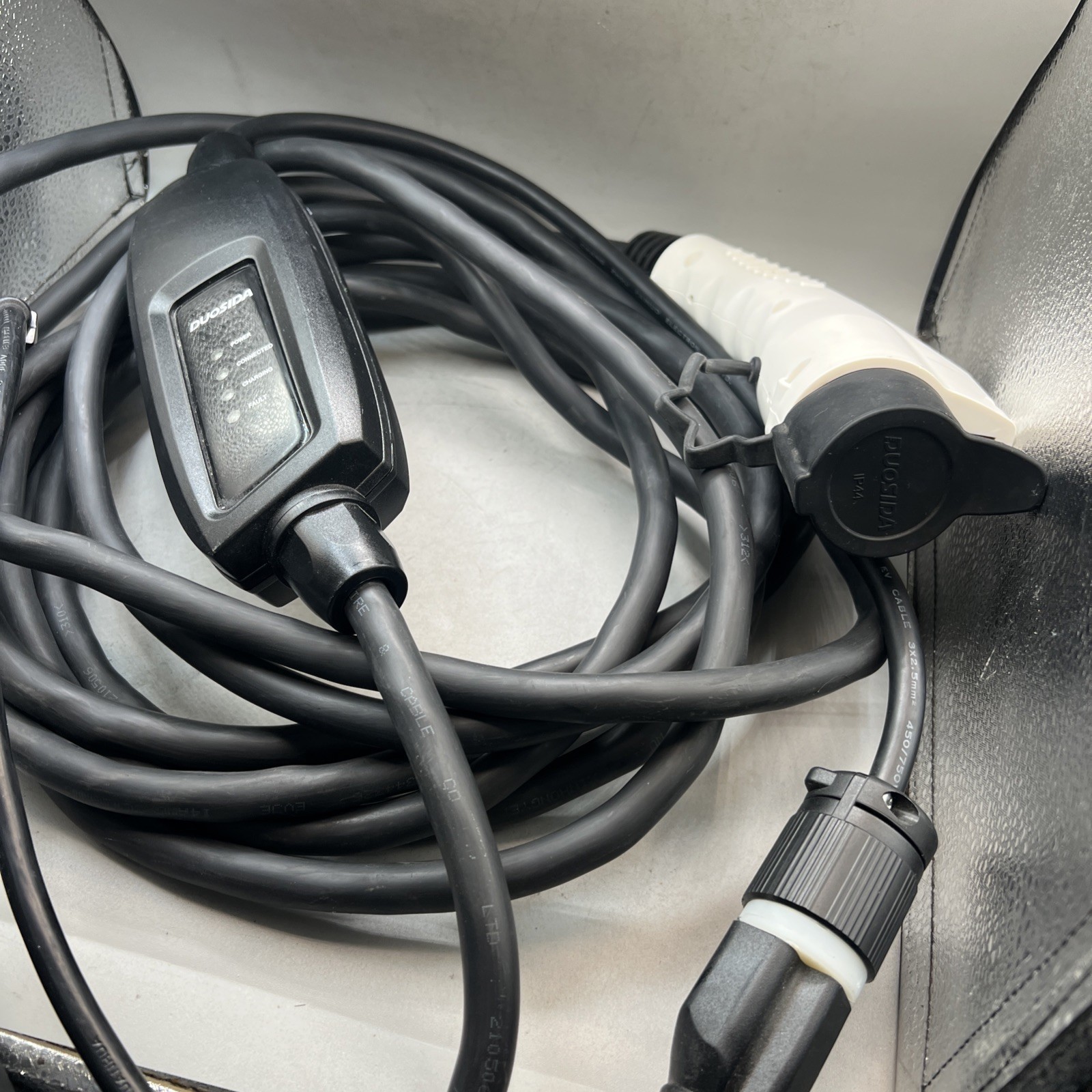 DUOSIDA 18ft Electric Vehicle Charger Extension Cord E364477 50A 240V AC... - $75.23