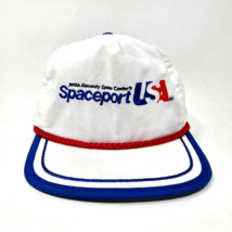 Vintage NASA Kennedy Space Center Cap Logo Strap Back Rope Baseball Hat Cap - $19.54