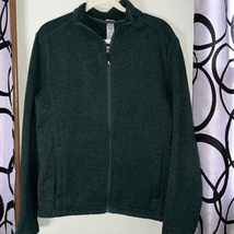 C9 by Champion green athletic full zip jacket, size medium - $14.70